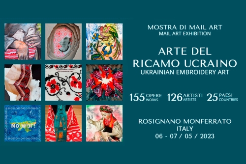 Mostra Mail Art “Arte del Ricamo Ucraino” a Rosignano